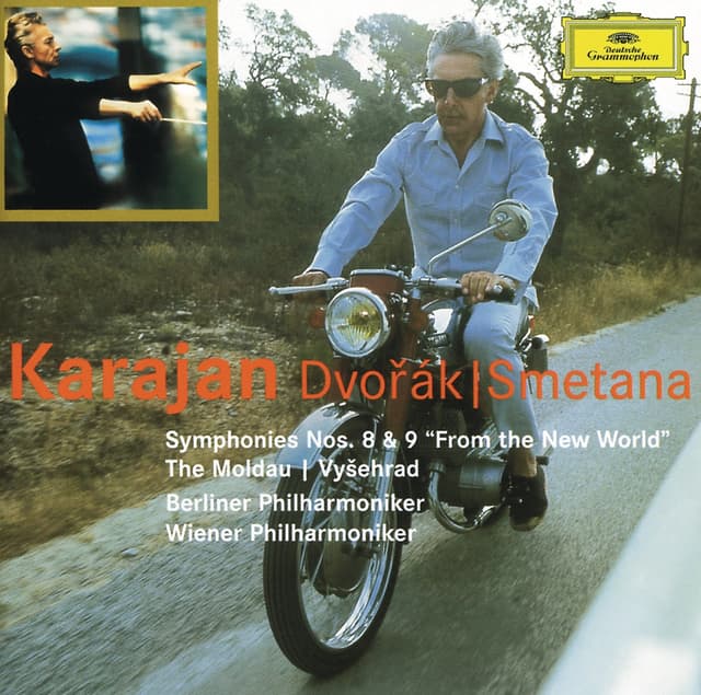 Album cover art for Dvorak : Symphony N°8 & 9 - From The New World