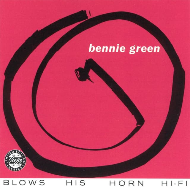 Album cover art for Bennie Blows His Horn