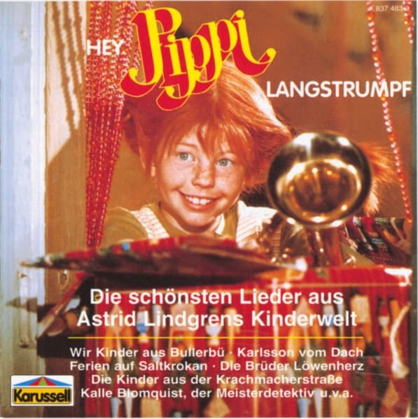 Album cover art for Hey, Pippi Langstrumpf