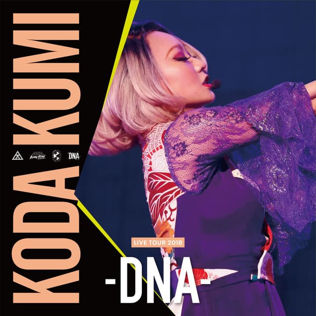 Album cover art for KODA KUMI LIVE TOUR 2018 -DNA-