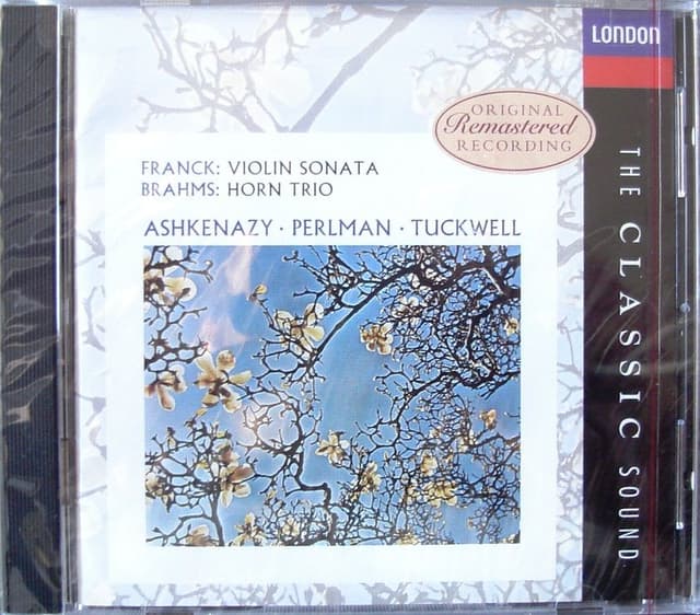 Album cover art for Franck : Sonata For Violin & Piano - Brahms : Trio For Violin, Horn & Piano