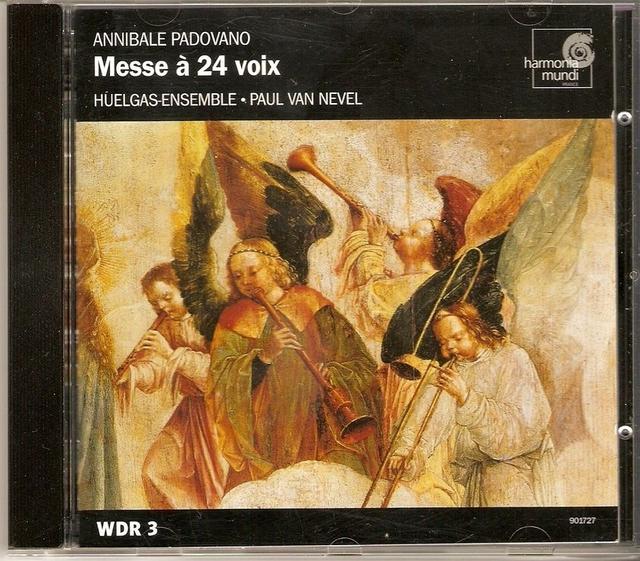 Album cover art for Padovano: Missa a 24