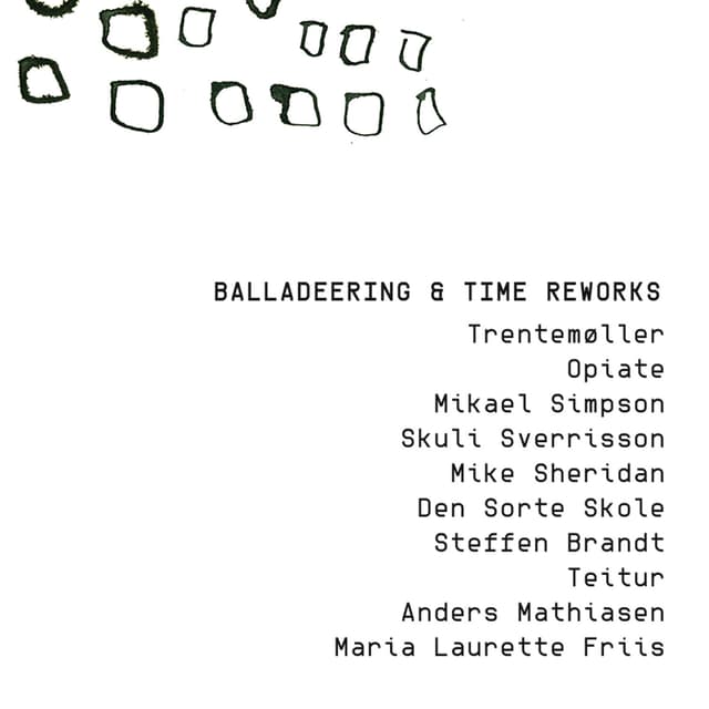 Album cover art for Balladeering & Time Reworks
