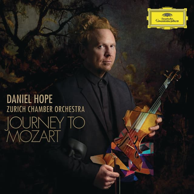 Album cover art for Journey to Mozart