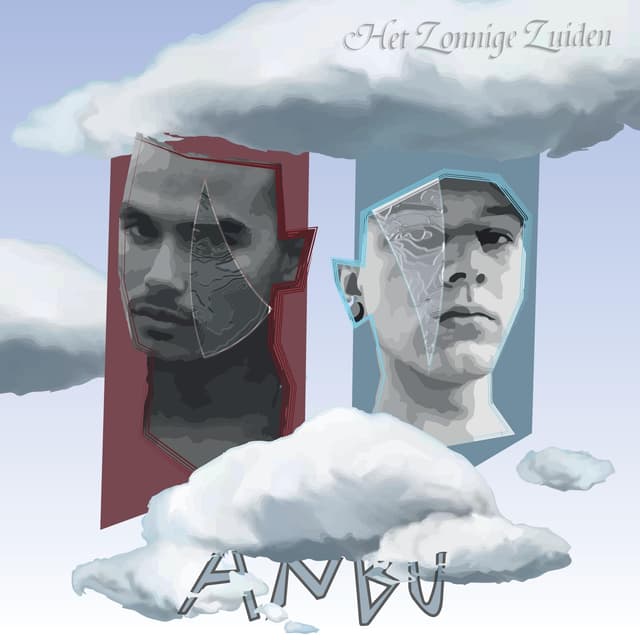 Album cover art for Het zonnige zuiden