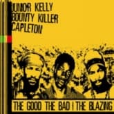 Album cover art for The Good, the Bad and the Blazing