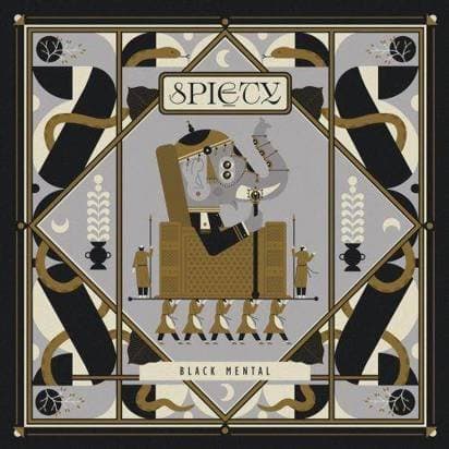 Album cover art for Black Mental