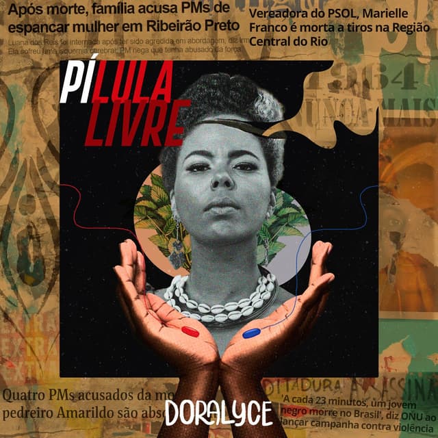 Album cover art for Pílula Livre