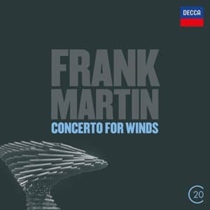Album cover art for Frank Martin: Concerto For Winds