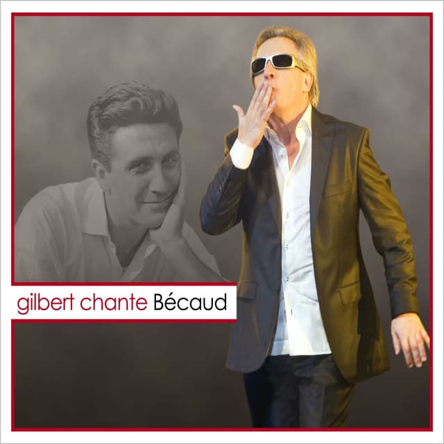 Album cover art for Gilbert Chante Bécaud