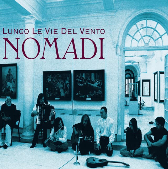 Album cover art for Lungo Le Vie Del Vento