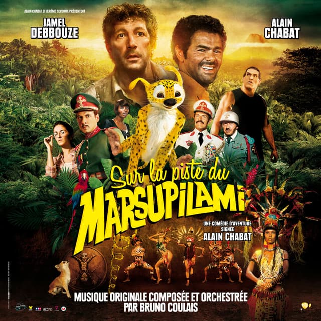 Album cover art for Sur la Piste du Marsupilami [B.O.F.]