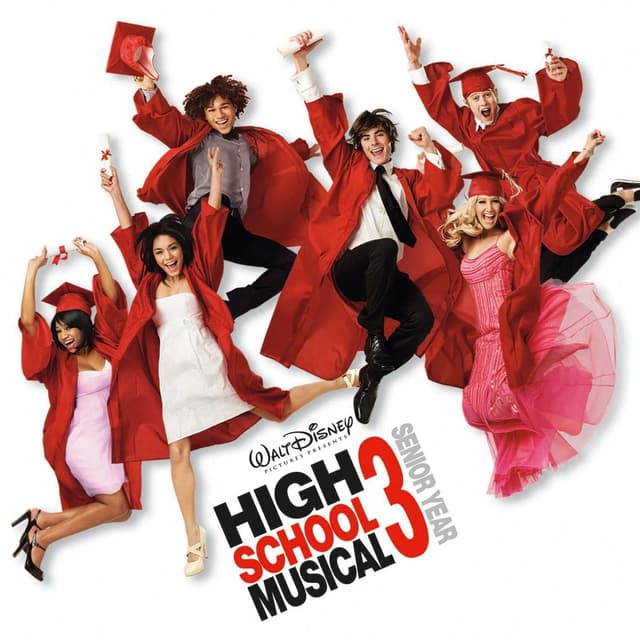 Album cover art for High School Musical 3: Senior Year