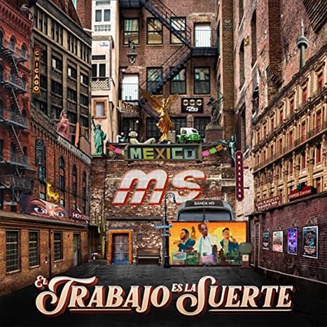 Album cover art for El Trabajo Es la Suerte