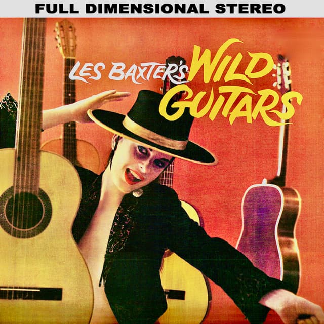 Album cover art for Les Baxter's Wild Guitars