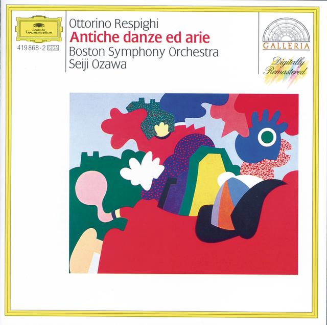 Album cover art for Respighi: Ancient Airs and Dances