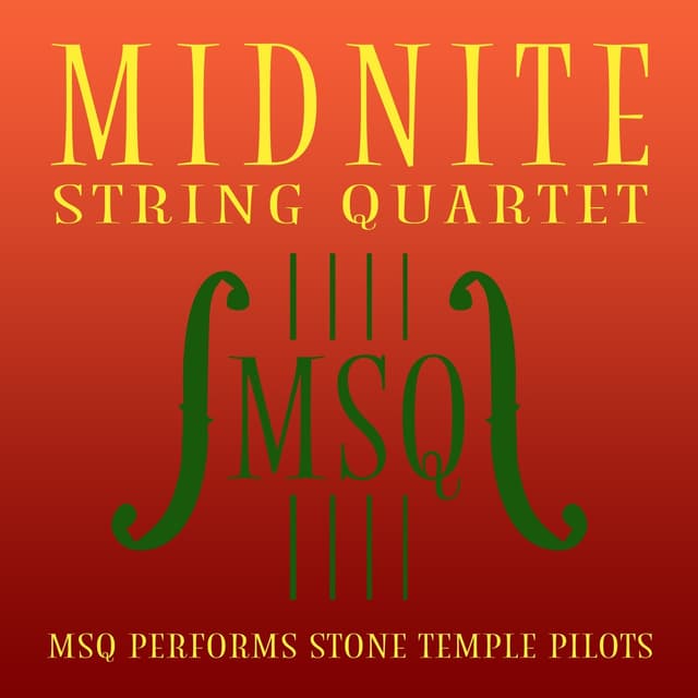 Album cover art for MSQ Performs Stone Temple Pilots