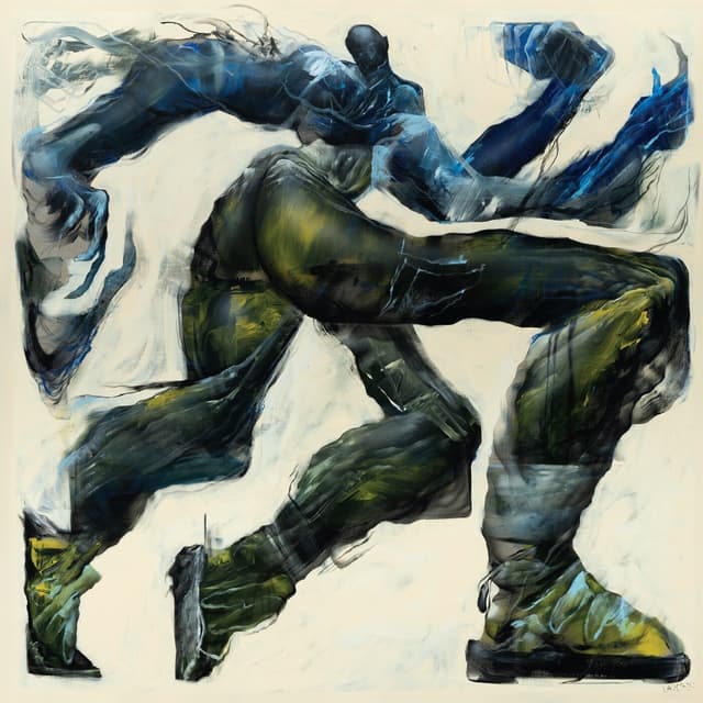 Album cover art for Studying Absence