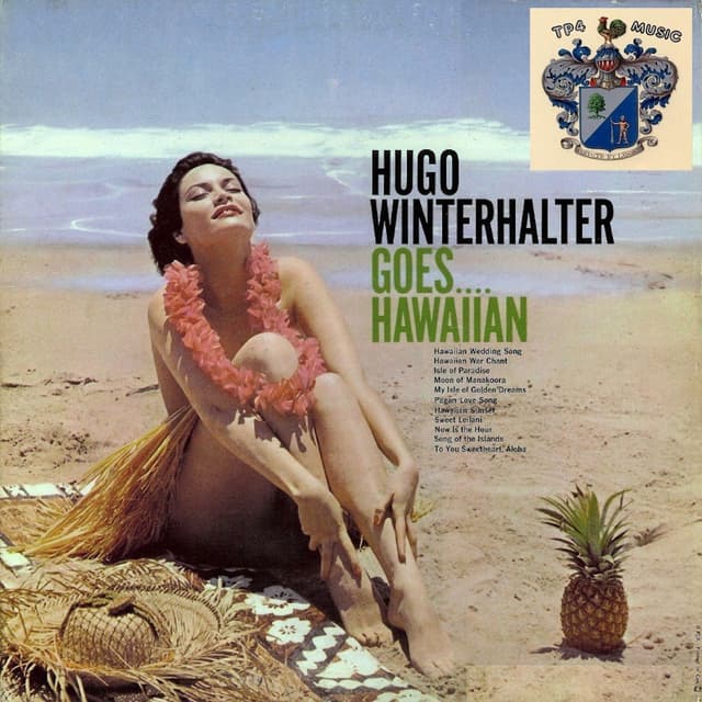 Album cover art for Hugo Winterhalter Goes... Hawaiian