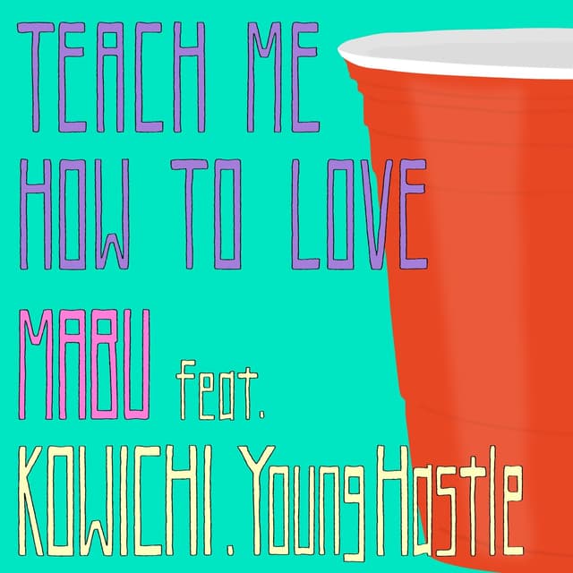 Album cover art for Teach Me How to Love (feat. Kowichi & Young Hastle) - Single