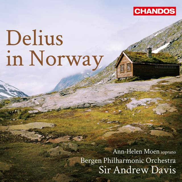 Album cover art for Delius in Norway