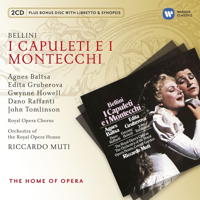 Album cover art for Bellini: I Capuleti e i Montecchi