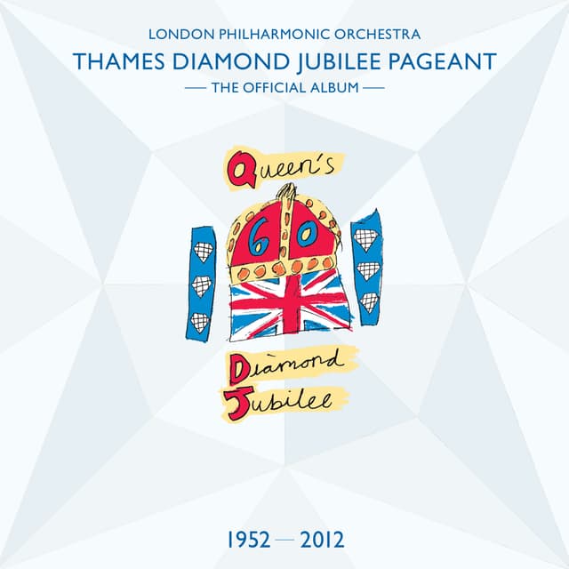 Album cover art for Thames Diamond Jubilee Pageant