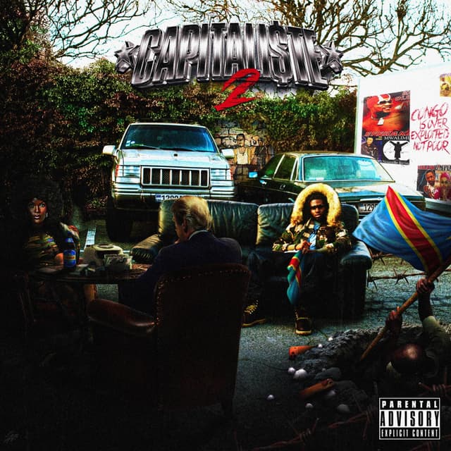 Album cover art for CAPITALISTE 2