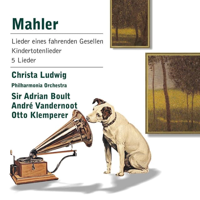 Album cover art for 'encore': Lieder Eines Fahrenden Gesellen/kindertotenlieder/5 Lieder (international Version)