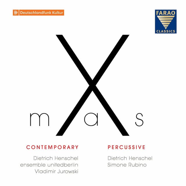 Album cover art for X-mas Contemporary & X-mas Percussive