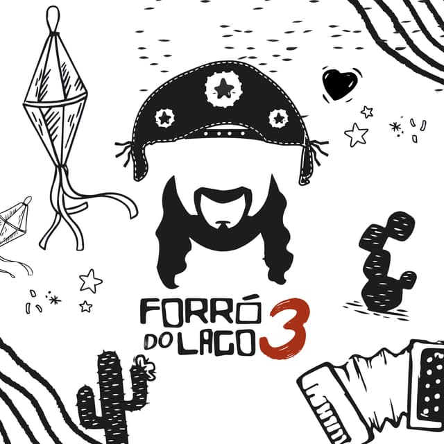 Album cover art for Forró do Lago 3
