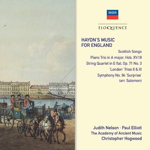 Album cover art for Haydn :Music For England