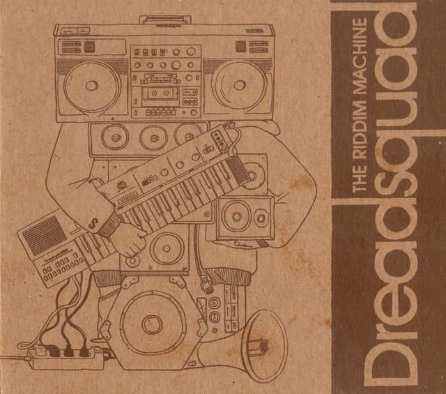 Album cover art for The Riddim Machine