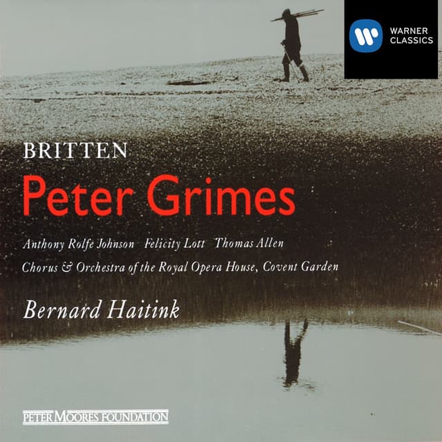 Album cover art for Britten: Peter Grimes