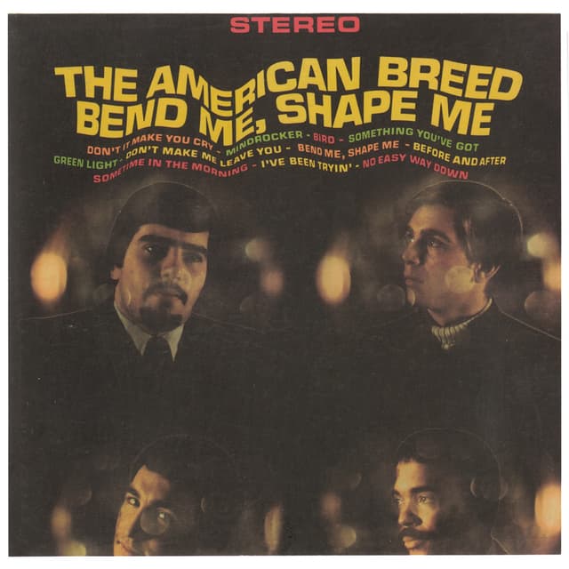 Album cover art for Bend Me, Shape Me