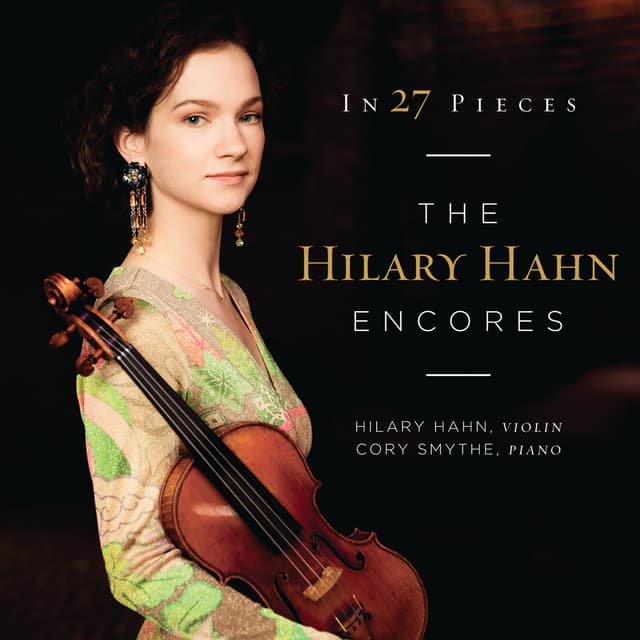 Album cover art for In 27 Pieces: The Hilary Hahn Encores