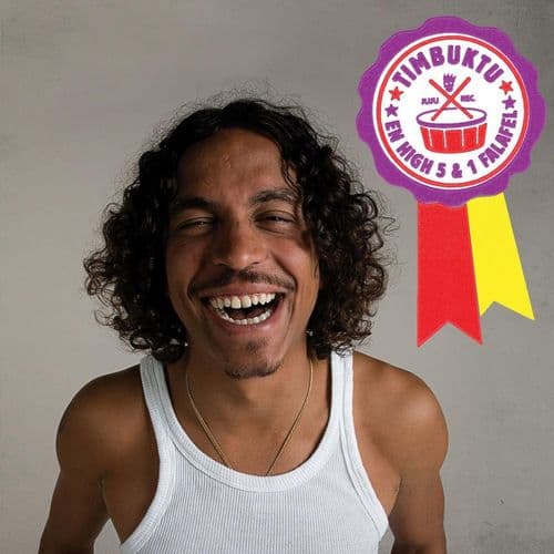 Album cover art for En high 5 & 1 falafel