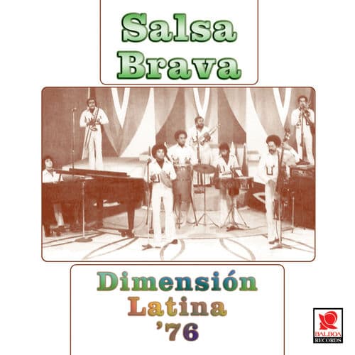 Album cover art for Dimensión Latina '76: Salsa Brava
