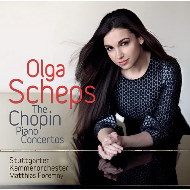 Album cover art for Chopin: Piano Concertos Nos. 1 & 2