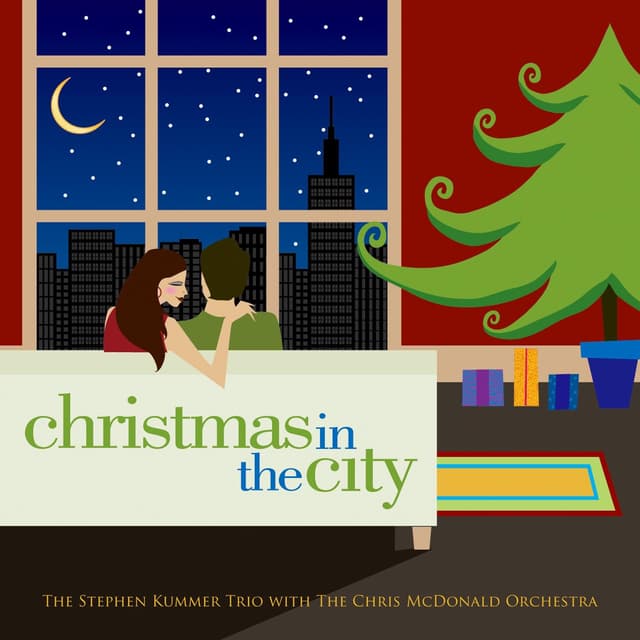 Album cover art for Christmas In The City