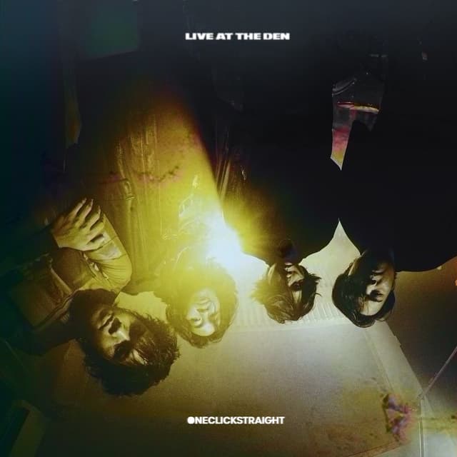 Album cover art for Live at the Den