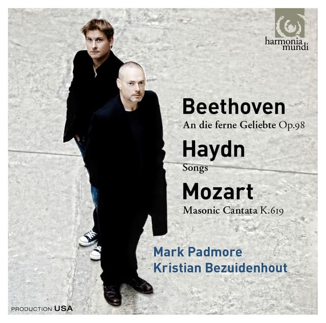 Album cover art for Beethoven : An die Ferne Geliebte