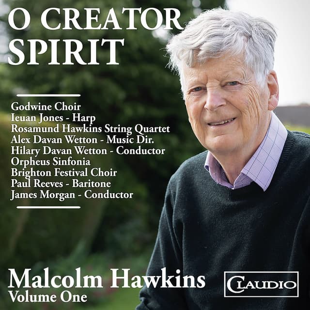 Album cover art for Malcolm Hawkings, Vol. 1: O Creator Spirit