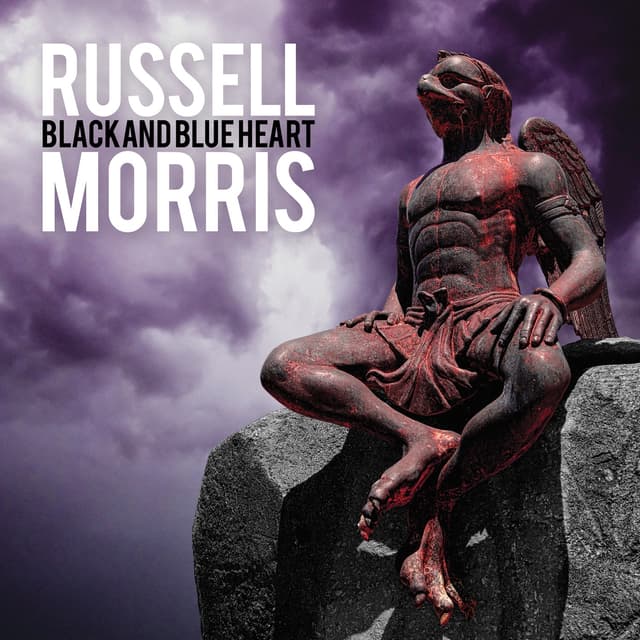 Album cover art for Black and Blue Heart