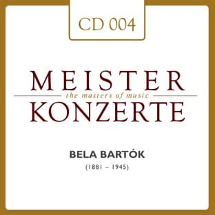 Album cover art for Meisterkonzerte: Bela Bartók