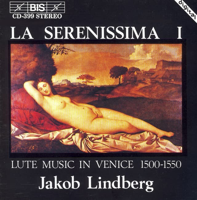 Album cover art for La Serenissima I: Lute Music in Venice 1500-1550