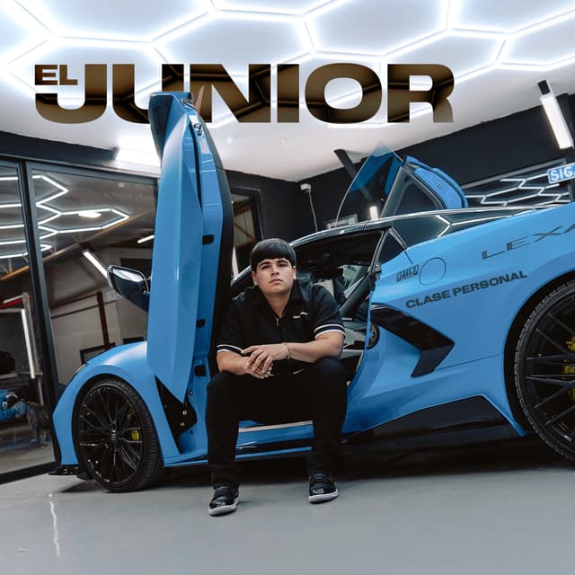 Album cover art for El Junior