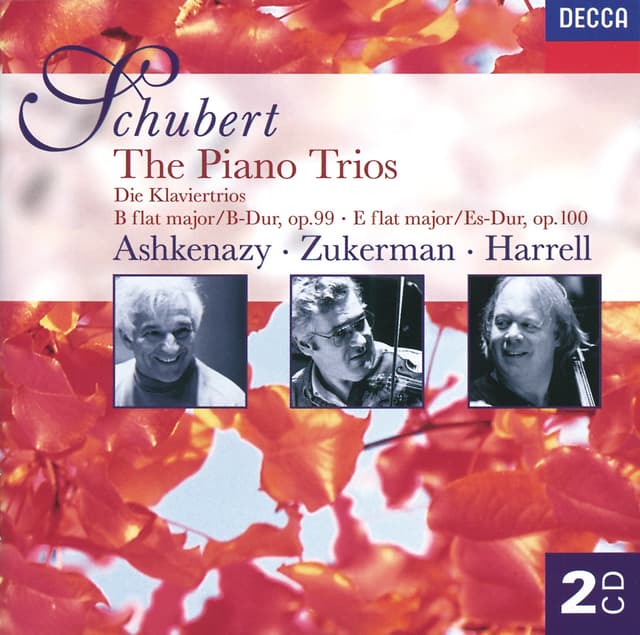 Album cover art for Schubert: Piano Trios Nos. 1 & 2