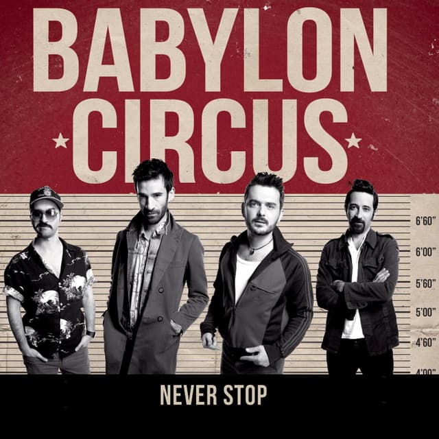 Album cover art for Never Stop