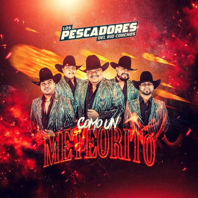Album cover art for Como un Meteorito